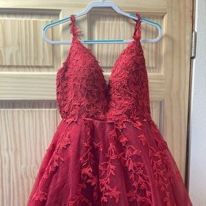 Brand New Never Worn Red Prom Dress